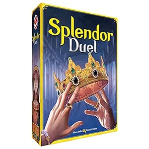 Splendor Duel Board Game - Strategy Game for Kids and Adults, Fun Family Game Night Entertainment, Ages 10+, 2 Players, 30-Minute Playtime, Made by Space Cowboys