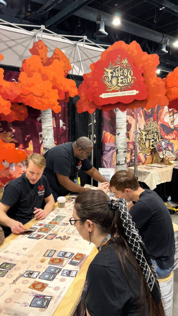 The Fable's End booth